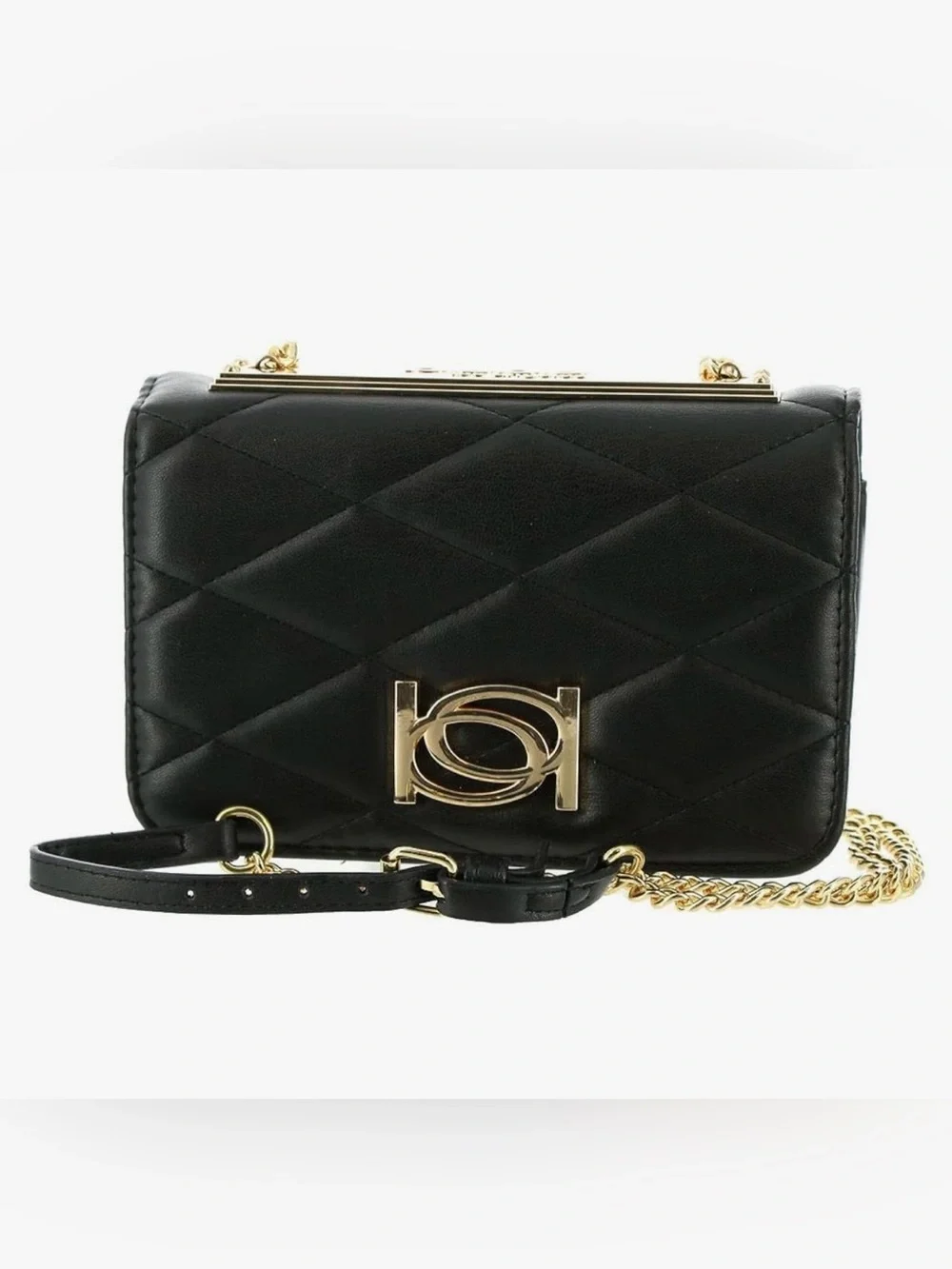 bebe Abigail Logo Top Crossbody Bag